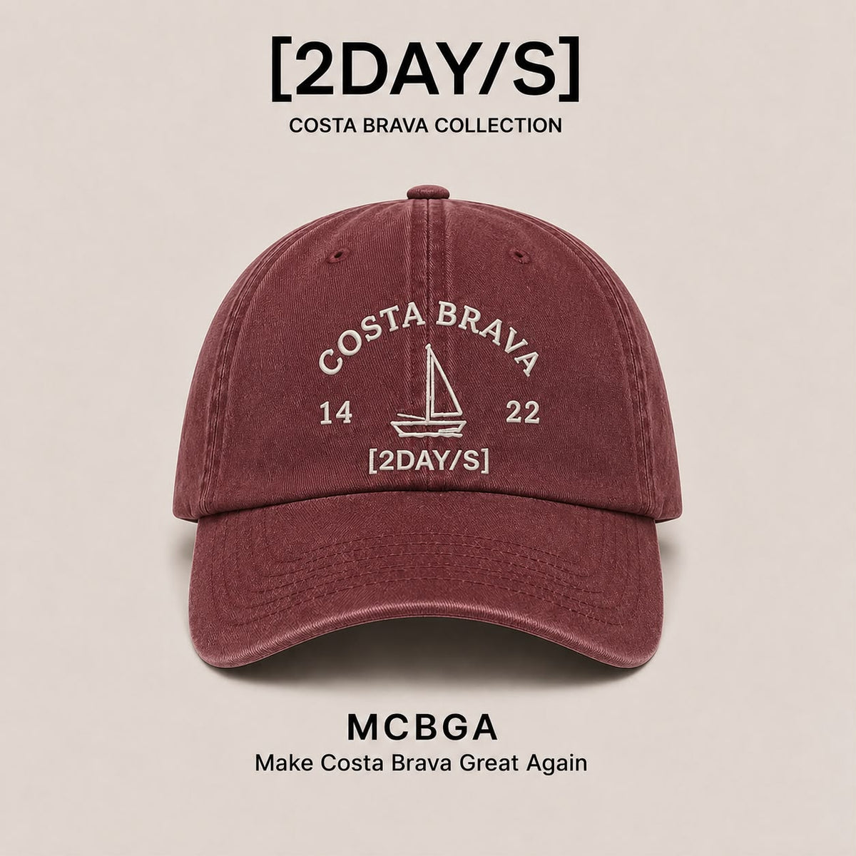 [2DAY/S] Sailboat Cap · Costa Brava 14 · 22